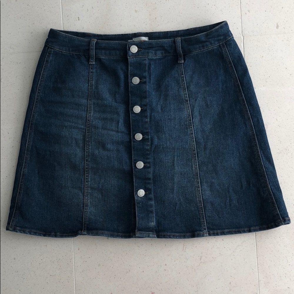 Mossimo Denim Skirt Size 14